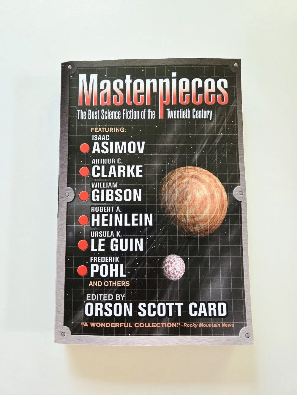 Masterpieces The Best Science Fiction of the 20th Century by Orson Scott Card